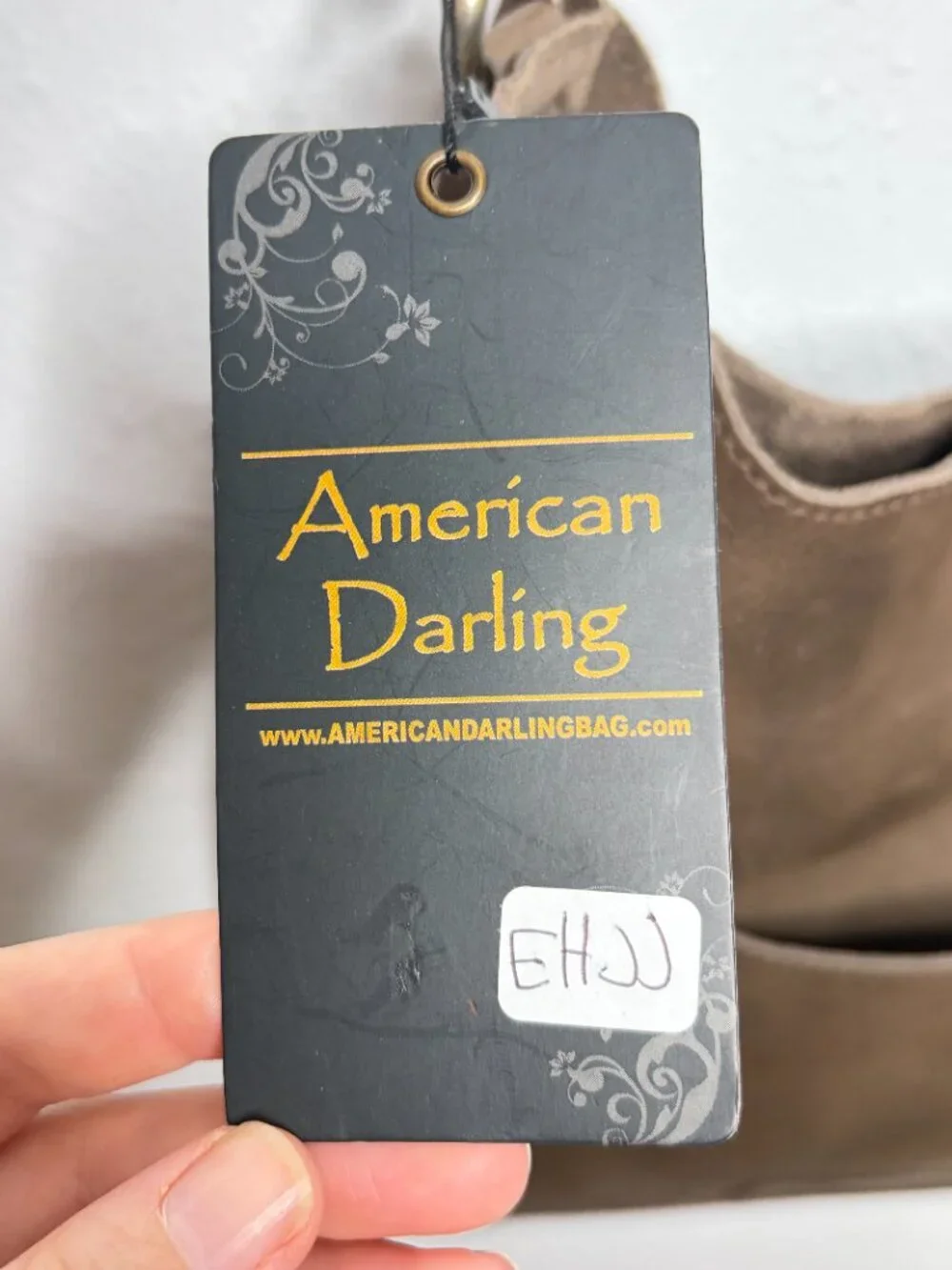 NWT American Darling Genuine Leather Crossbody Purse